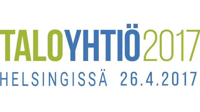 Taloyhtiä-tapahtuman logo. Optima on mukana taloyhtiö 2017-tapahtumassa 26.4.2017